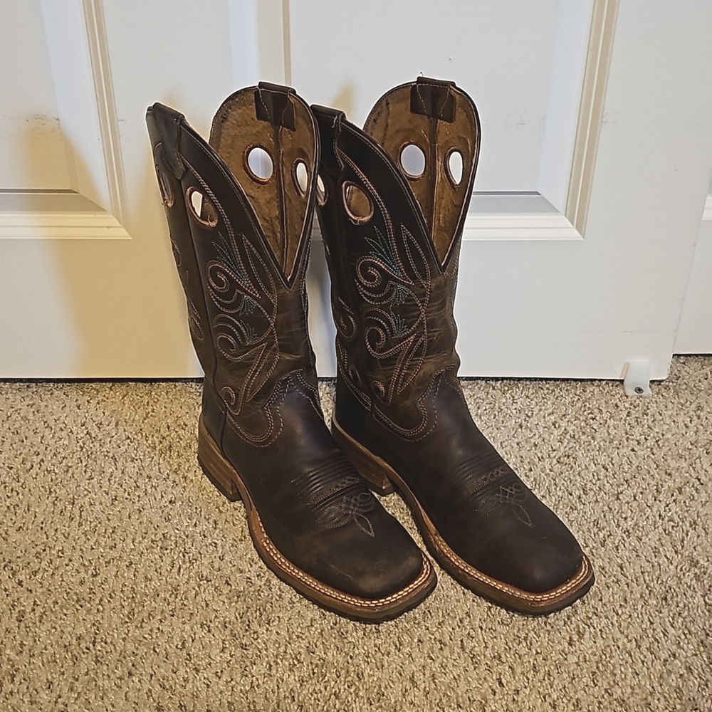 Double H Roper Cowboy boot - Picture 3 of 7